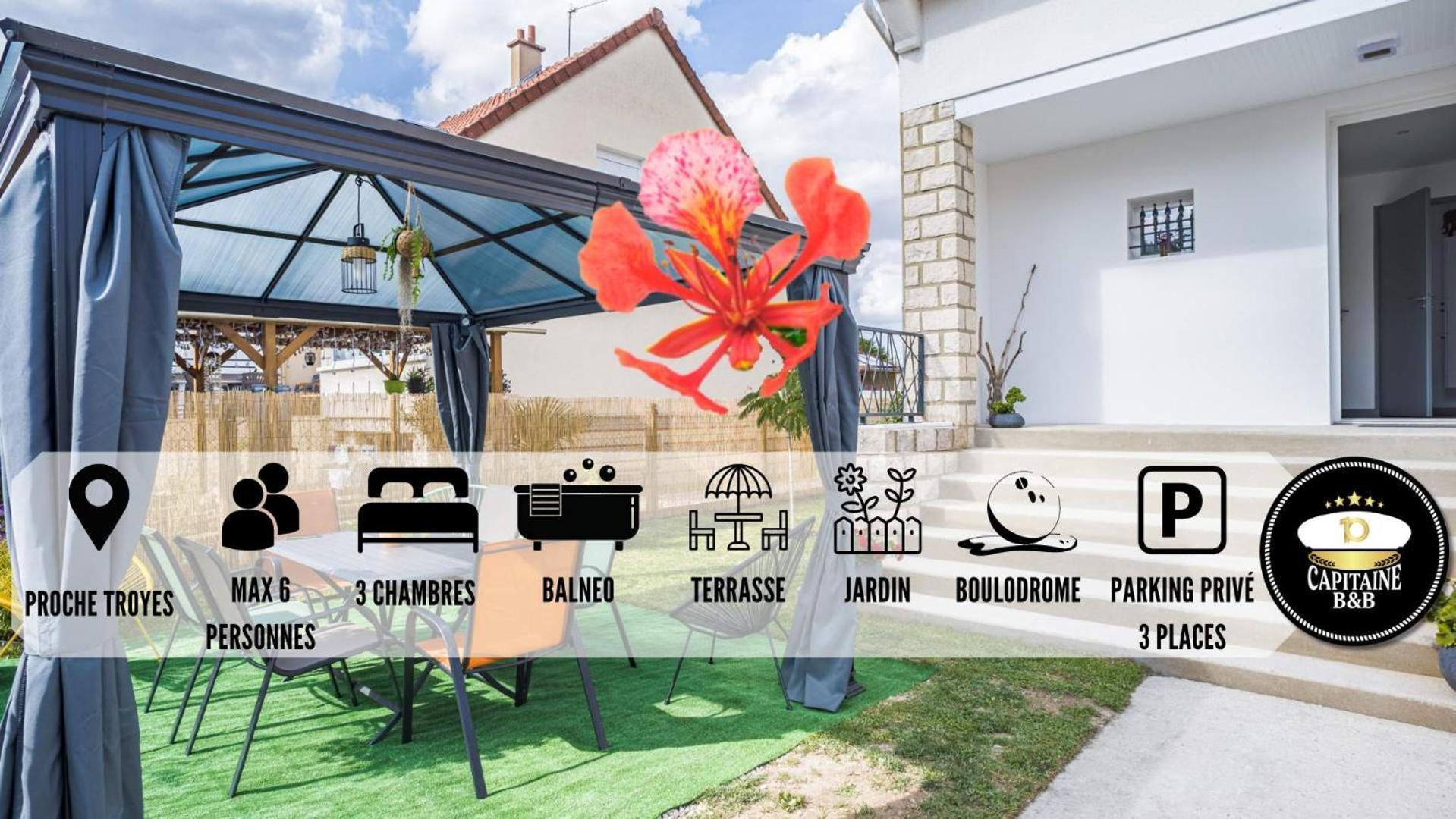 Saint-André-les-Vergers Le Flamboyant - Confort & Rarete - Premium מראה חיצוני תמונה
